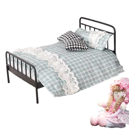 Matelas miniature matelassé pour chambre de poupée et jeux de fiction