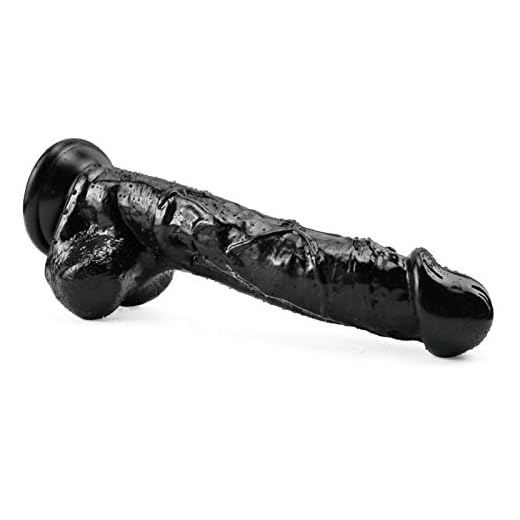 Yrrddxxoo 22,88 cm da vida a tus fantasías con un palo que se siente e incluso funciona como un verdadero masaje O26442 (color negro)