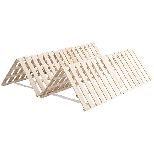 すのこマット すのこベッド 4つ折り式 桐仕様 ベッド 折りたたみ 折り畳み すのこベッド 桐 すのこ 四つ折り 木製 湿気