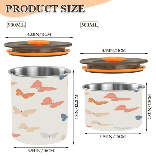 Envase hermético para café acero inoxidable 500 ml miniatura 2