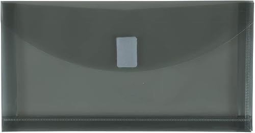 Vista 33 de JAM Paper sobres de plástico con cierre de velcro, para indexar, tamaño (5 1/2" x 7 1/2").