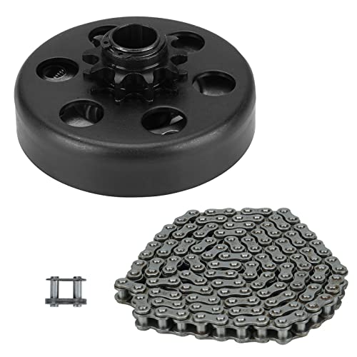 Youxmoto Centrifugal Go Kart Clutch 3/4 Bore 10 Tooth with #420 Chain (96 links) Works 2-6.5hp 2300300 RPM Compatible With#40 41 Chain for Lifan 196cc for Honda GX160/GX200 3/4 Shaft (19.05mm)