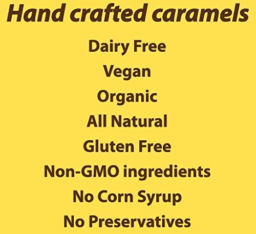 Miniatura 6 de AvenueSweets - Caramelos suaves hechos a mano sin lácteos veganos envueltos individualmente - 2 cajas de 5.2 onzas - Vainilla