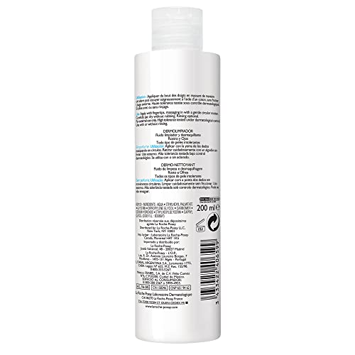 image for La Roche-Posay Toleriane Dermo Face Cleanser for Face & Eyes, Gentle F