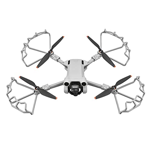 Euproce Mini 3 Pro Propellerschützer für DJI Mini 3 Pro Zubehör, Abnehmbarer Propeller Guard Schutz Käfig,Flugsicherheit Anti Kollisions Propellerschutz für DJI Mini 3 Pro Zubehör Cover