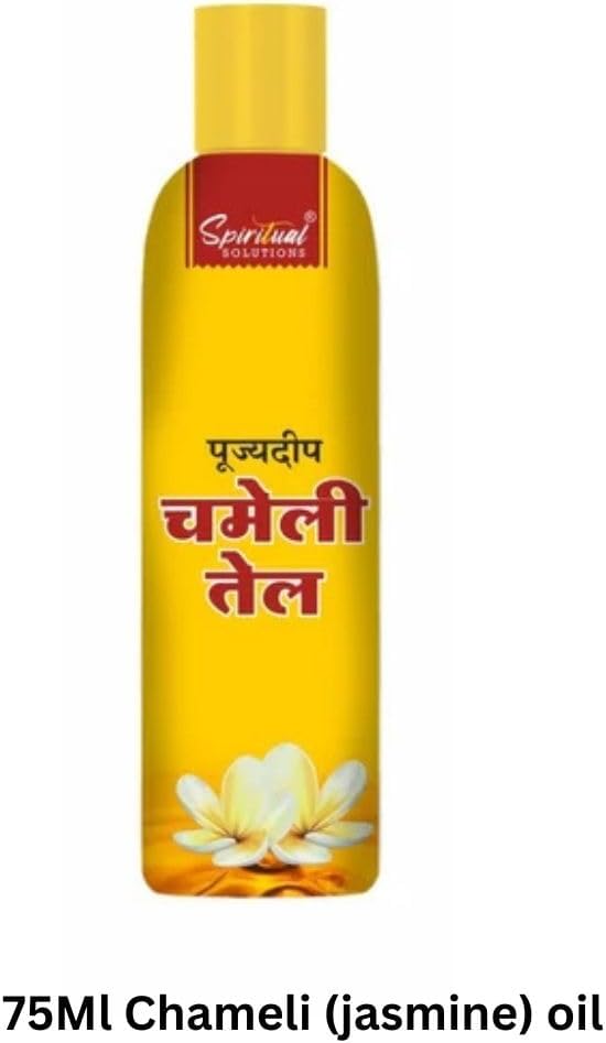 Chameli Ka Tel Hanuman Ji Pooja Tel Chameli Tel Hawan Poojan Home Mandir Pooja Item Pack of 1 Pcs - 75ml