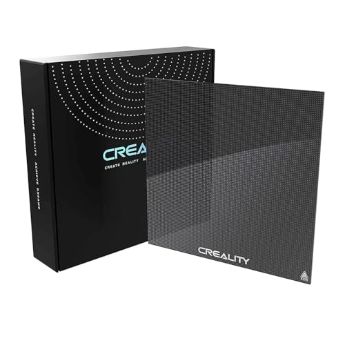 Creality Official Ender 3 Glass Bed Upgraded, High Hardness Durable Glass Platform for 3D Printer, Tempered Glass Build 
