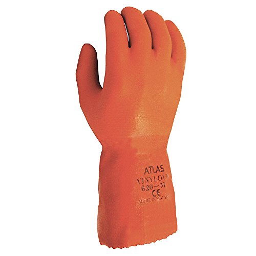 Best Chemical Resistant Gloves, Orange, 2XL, PR