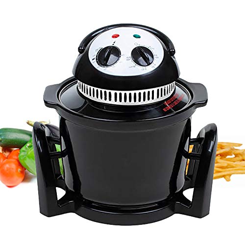 Horno freidora Dietética de 5 litros con Sistema de Convección de Aire Caliente 1000W Fríe y hornea con un Sólo Producto y Muy P