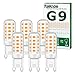 Produktbild Tailcas G9 LED Lampe Warmweiß 3000K, 3W LED Lampen Ersatz für 30W 40W 50W Halogenlampe, G9 LED Leuchtmittel 350LM, Nicht dimmbar, Kein Flimmern, 360° Abstrahlwinkel, AC 220-240V, 6 Stück