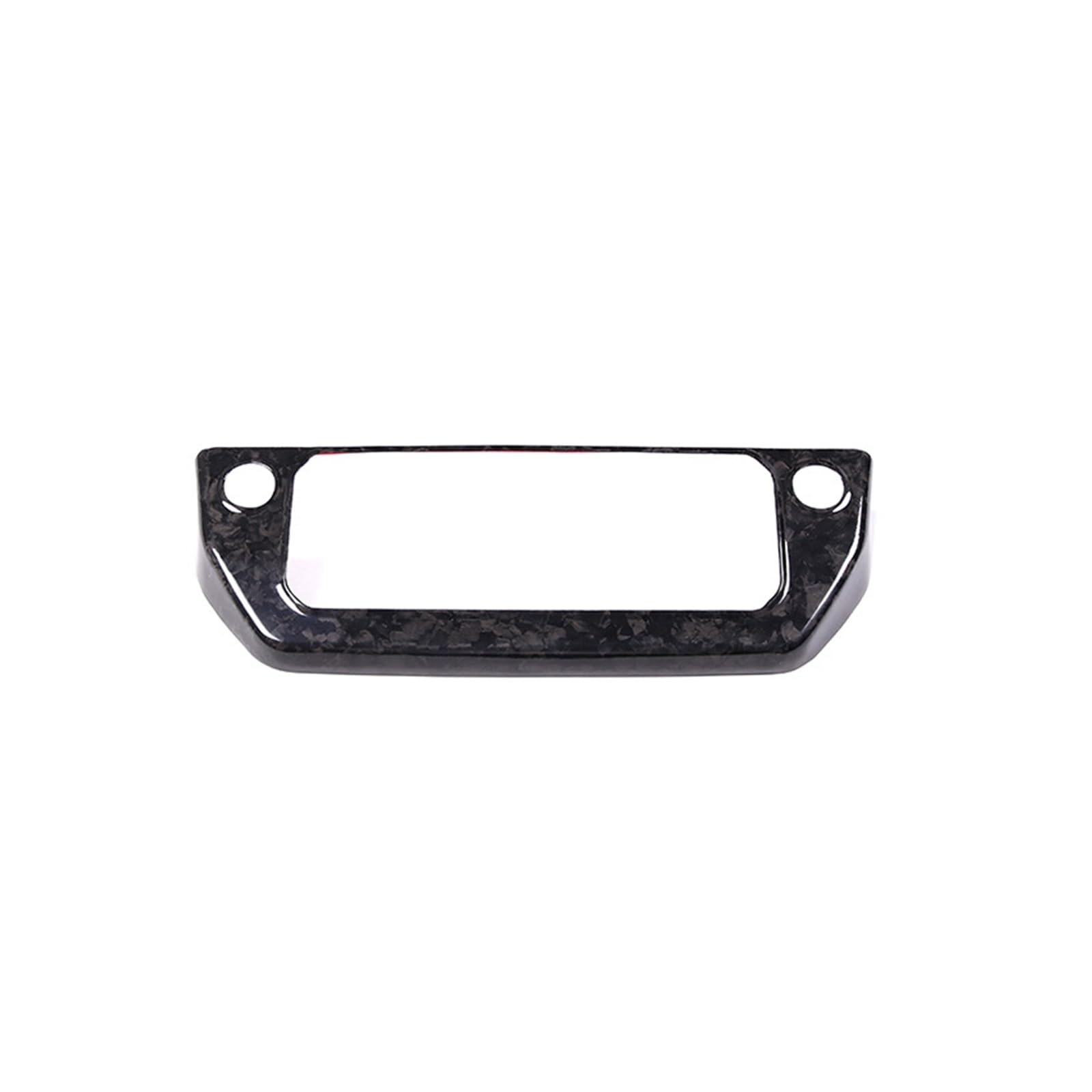 QBKGMEWCA Forged Texture Interior Center Console Air Conditioning Mode Trim Modification Accessories Compatible for Land Rover Defender Genuine Carbon Fiber