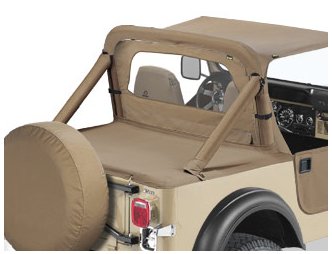 Bestop 8000704 Tan Sport Bar Cover For 1980-2016 Cj5, Cj7 & Wrangler #TOP1