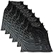 BlueDot Trading 12 Adult Mens Womans Unisex Sports Pinnie Scrimmage Training Vest, Nylon Mesh for Team Practice - For Soccer, Field Hockey, Lacrosse, Football, Basketball, COMBO: (6 Grey / 6 Black)