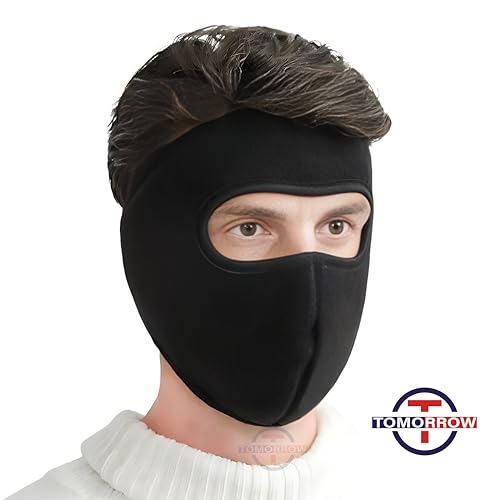 Tomorrow Fashion Premium Sponze Cotton Face Mask, Black - Image 3