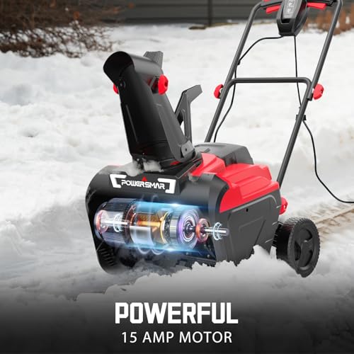 Powersmart Electric Snow Blower, Corded Single Stage Snow Thrower thumb #7