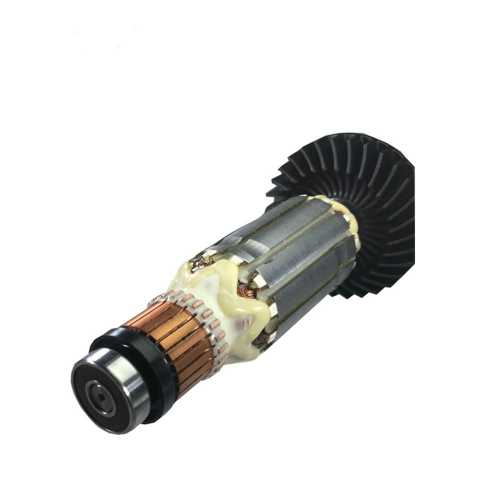 Rotor de motor eléctrico de repuesto para amoladora angular para Makita 9553/9554/9555NB/HN