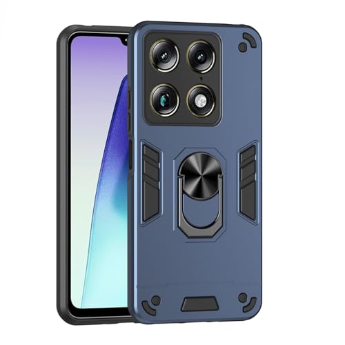 For Motorola Signature 5G Phone Case with Kickstand & Shockproof Military Grade Drop Proof Protection Rugged Protective Cover PC