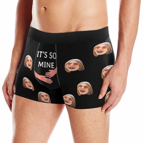 Custom Face Underwear for Men Custom Mens Boxers Face Boxer Briefs Personalized Underwear Customize Underwear4