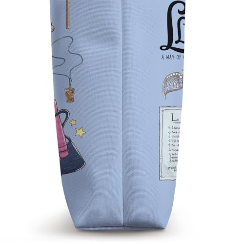 Bolso tipo tote de Harry Potter con diseño de Luna Lovegood miniatura 3