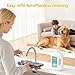 VILLAPOOL Floor Cleaning Solution Compatible with Dreame All Robot Vacuums & Wet Dry Vacuums, Residue-Free Multi-Surface Cleaner, 33.81 Fl Oz Original Scent