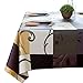 LEEVAN Heavy Weight Vinyl Rectangle Table Cover Wipe Clean PVC Tablecloth Oil-proof/Waterproof Stain-resistant- 54 x 54 Inch (Stylish Plaid) LEEVAN Heavy Weight Vinyl Rectangle Table Cover Wipe Clean PVC Tablecloth Oil-proof/Waterproof Stain-resistant- 54 x 54 Inch (Stylish Plaid)