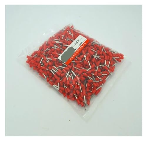 TSIOHKBS E7510 for 20 AWG 0.75mm2 bootlace Ferrules Wire Terminal connectors(Black)