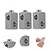 ABOOFAN 5pcs Heavy Duty Wire Rope Fasteners for Wall Trellis System for Outdoor and Industrial Cable Management