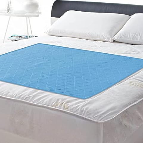 Incontinence Bed Pads 34'' x 52'', Washable Pee Pads for Adults, Non-Slip Chuck Pads Quilted, Bed Pads for Incontinence Washable, Reusable Incontinence Sheet Protector for Adults, Kids and Seniors Cover