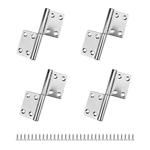 4 PièCes 4 Pouces CharnièRes Pliables CharnièRe Meuble CharnièRe Inox