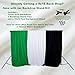 Prism 100% Cotton Extra Thick Professional Video Green Screen Backdrop 9x18 ft, Brushed for Low Light Reflectance and Bleed Through, Sustainable Organic Cotton Muslin with No Microplastic Shedding