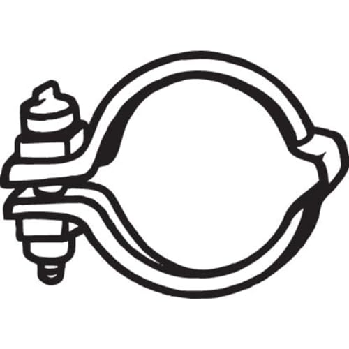 Bosal 254-260 - Pezzo Per Fissaggio, Imp. Gas Scarico