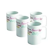 Cake Boss 4-Piece Icing Quotes Mug Set
