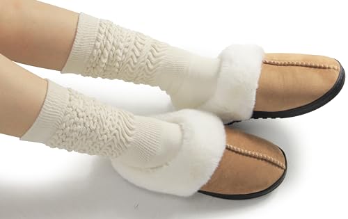 Slouch Socks Women - Knee High Scrunch Socks - Boot Sock for Womens Size 5-114