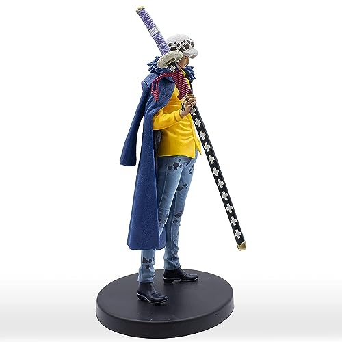 Image of One Piece Trafalgar Law Action Figure- Miniature Toy Figure (Doll) Special Edition for Car Dashboard, Decoration, Cake, Office Desk & Study Table (Pack of 1) (Height- 18cm)