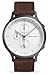 Produktbild Lilienthal Berlin, Chronograph Dark Silver White mit Armband Leather Brown