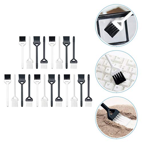 20Pcs Elektrische Rasierer Reinigung Pinsel Razor Set Mini Haar Pinsel Remover Trimmer Tastatur Pinsel Duster für Kamm Knoblauch Presse Schwarz Weiß - Image 5