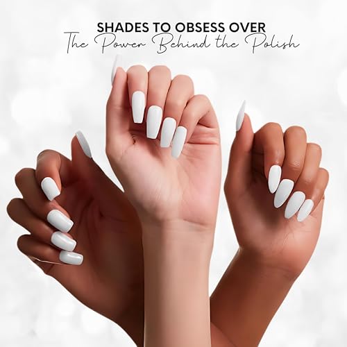 Image of Ellement Co. Blanc Nail Paint White 10 ML | Long-Lasting Glossy Finish Nail Polish | Quick Dry, Chip Resistant Formula | Smooth Application with High Pigment | Professional Salon-Like Look | Suitable for All Skin Tones