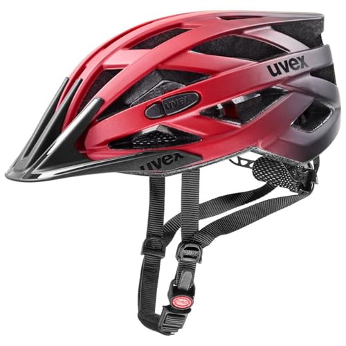 uvex i-vo cc Fahrradhelm, red-Black matt, 52-57 cm – Ansicht 1