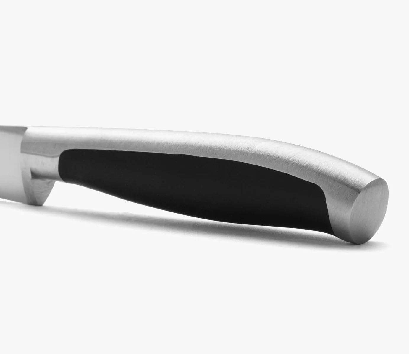 Arcos Schälmesser aus Edelstahl 100 mm - Professionelles Küchenmesser zum Schneiden, Schälen und Reinigen von Lebensmitteln - Ergonomischer Griff aus Polyoxymethylen, Schwarz, Serie Kyoto