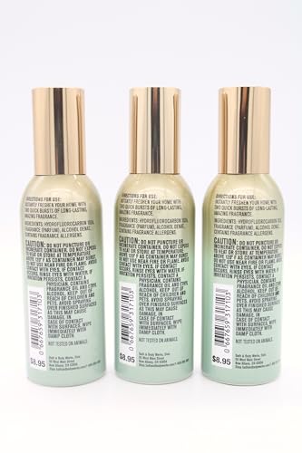 White Tea & Sage, Bath and Body, Concentrated Room Spray, 1.5 oz each, 3 pack