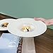 11 Inches Pasta Bowls Set of 2, 10 Ounce Soup Plates with Wide Rim, Salad Bowls for Soup, Dessert,Spaghetti, Lucheon Plates for Kitchen and Eating, Microwave and Dishwasher Safe, Light Blue