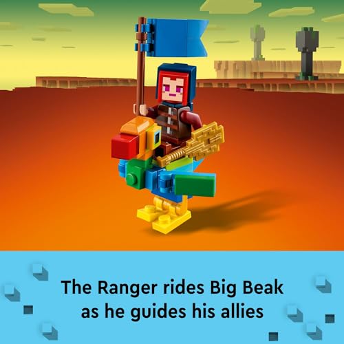Minecraft Legends The Devourer Showdown Adventure Set, giocattolo di Minecraft con personaggi popolari e action figure di Minecraft, idea regalo per ragazzi, ragazze e bambini dagli 8 anni in su, - Lego - Immagine 4
