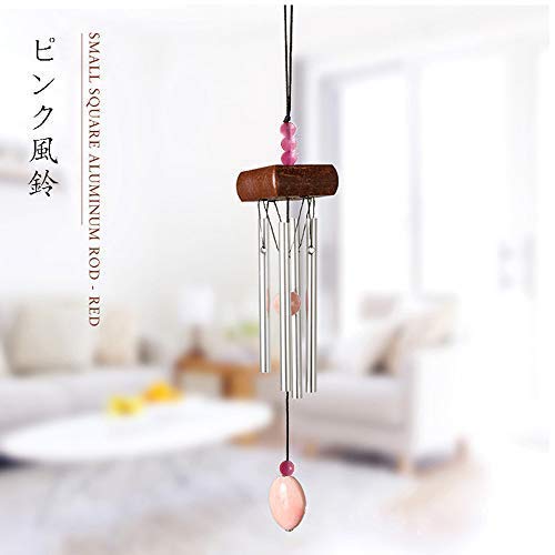Amazon.co.jp: WOAIX ミニ風鈴 ピンク ふうりん 夏の風物詩