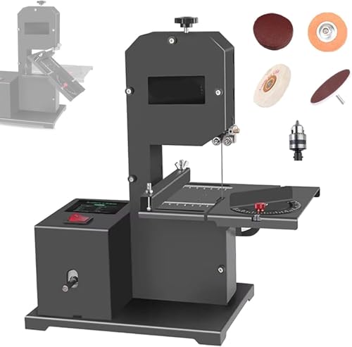 Image of Contractor Grade Band Saw, 18-Inch Throat, 0-45° Tilting Table, Heavy Duty 800W Motor, for Woodworking, Acrylic and Foam Cutting