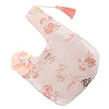 Kompakt und praktisch: die tragbare damentasche bietet viel platz für das nötigste und ist die ideale wahl für alltag und freizeit. (kleine handgelenktasche, japanische handgelenktasche) Vielseitiges design: diese chinesische tasche passt perfekt zu ...