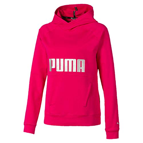 sudadera puma rosa terciopelo