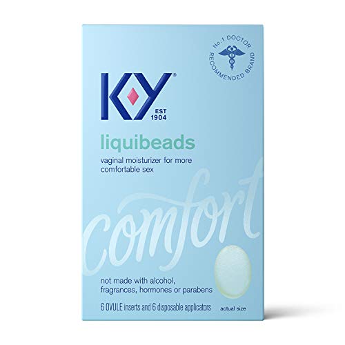 K-Y Liquibeads Vaginal Moisturizer, 6 Beads