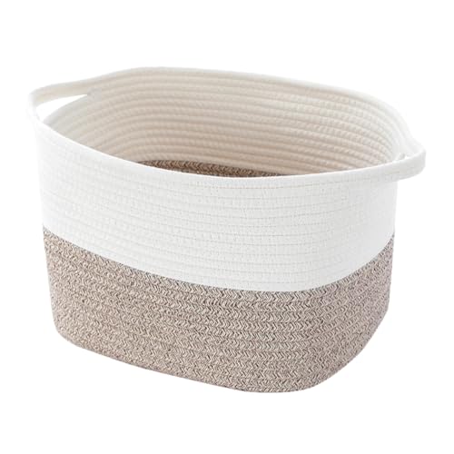 Panier de rangement pour articles divers avec double poignée