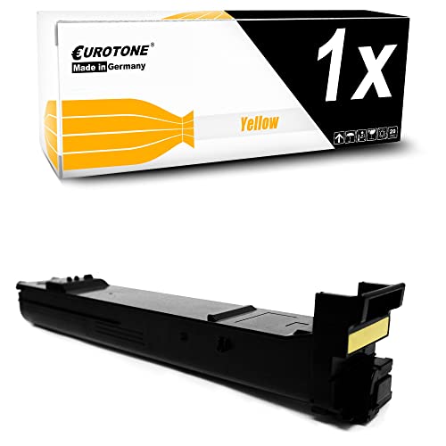 Eurotone Toner compatible avec Konica Minolta Magicolor 5500 5550 5570 5650 5670 remplace A06V253 Yellow Office Pro Edition