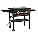 Blackstone 1924 28 Inch Camp Gas Griddle with Hard Cover Heavy Duty Flat Top Griddle Grill Station for Kitchen, Camping, Outdoor, Tailgating, Tabletop, Countertop Black Blackstone 1924 28 Inch Camp Gas Griddle with Hard Cover Heavy Duty Flat Top Griddle Grill Station for Kitchen, Camping, Outdoor, Tailgating, Tabletop, Countertop Black